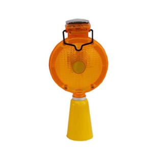 Solar flashing light